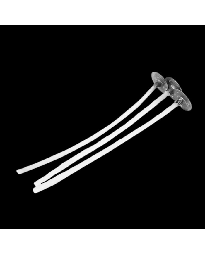 Mum Fitili Hazır Kopçalı 8 cm - 1000 Adet