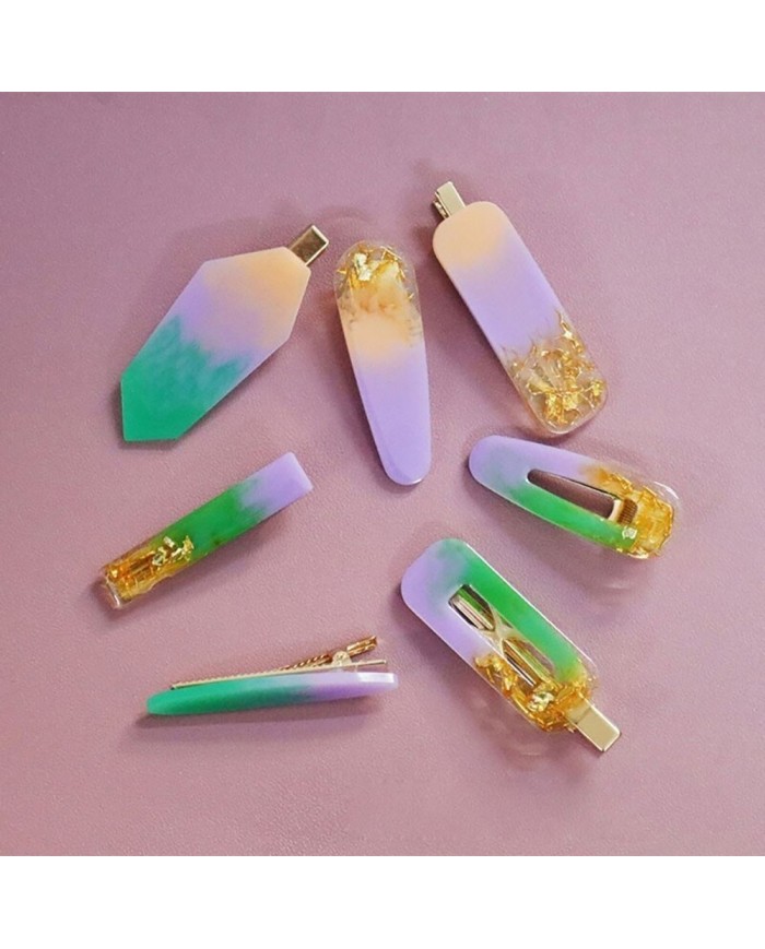 Gümüş Saç Tokası - 10 Lu Set