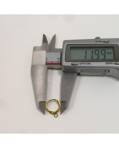 Yuvarlak küpe klipsi 5 - 10 Çift Seçenekli