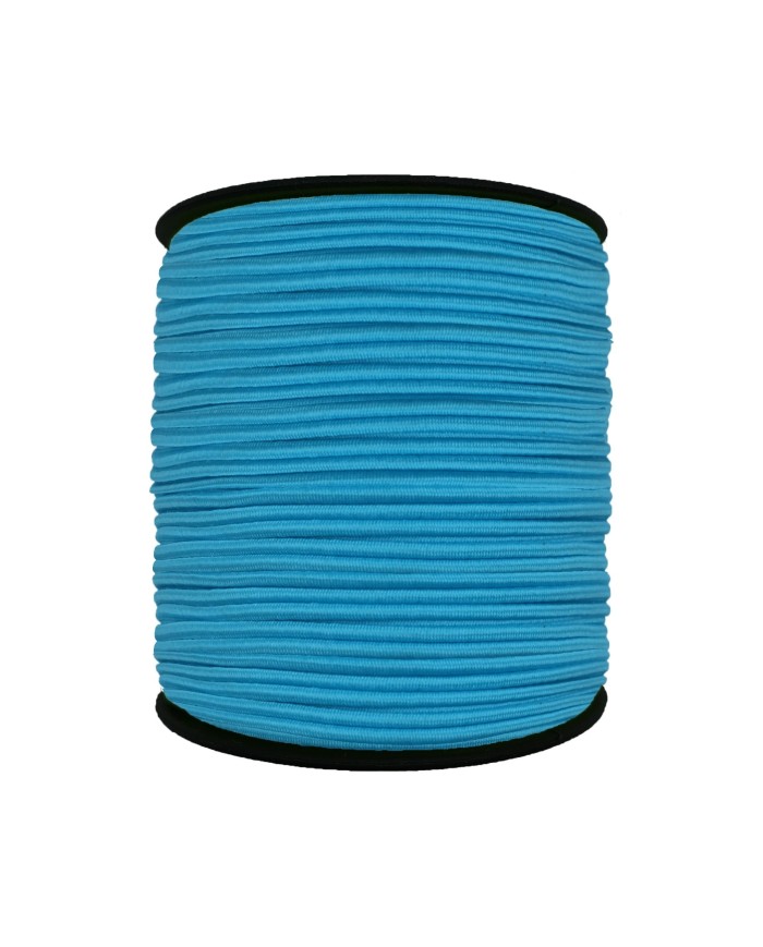 1.5 mm Şapka Lastik - 100 Metre Turkuaz Yuvarlak Lastik
