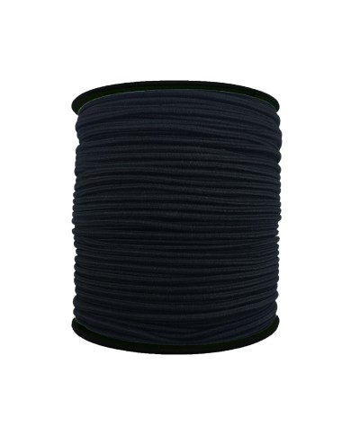 3 mm Yuvarlak Lastik-50 Metre Siyah Yuvarlak Lastik