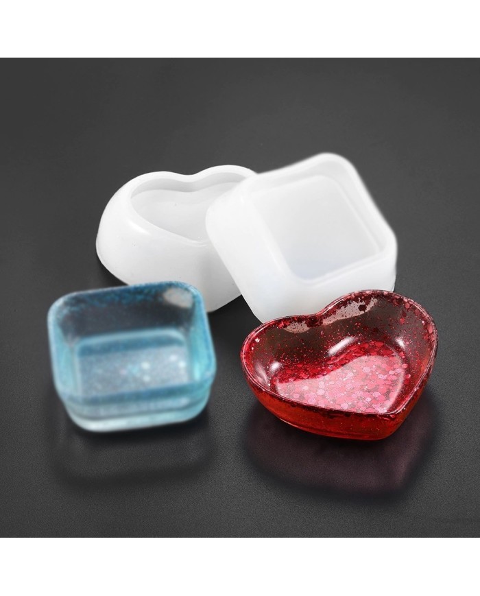 Kalp Reçine Epoksi ve Beton Kalıbı -Kod:957