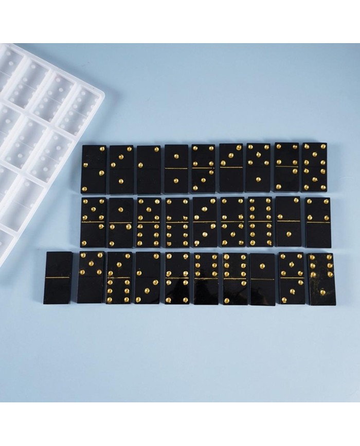 Pai Gow Oyunu Domino Reçine Epoksi Kalıp -Kod:956