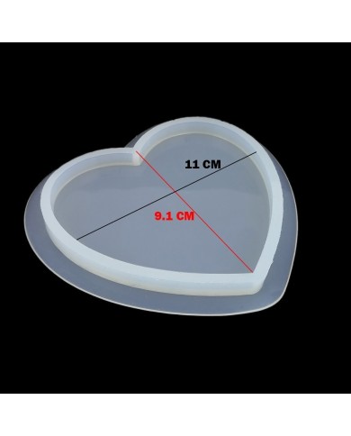 Kalp Reçine Epoksi Kalıp - b17
