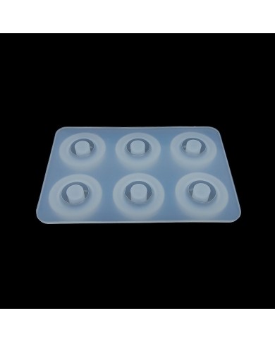 İnce Yassı 16 mm Şambala Boncuk Reçine Epoksi Kalıp -Kod:92