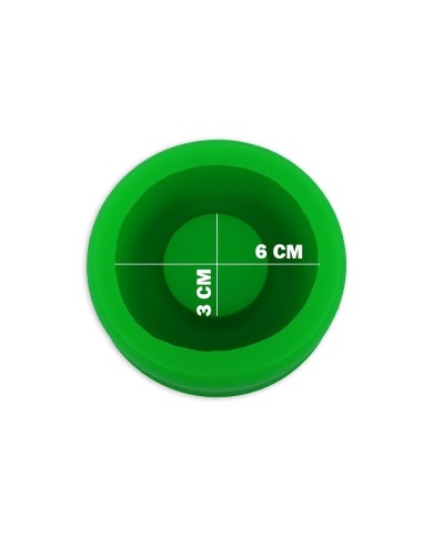 Yuvarlak Tealight Mumluk Silikon Kalıbı