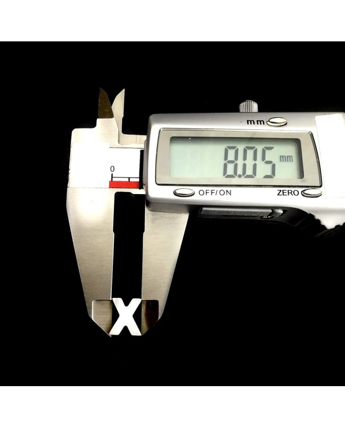 Doğal sedef taş Kolye Küpe Ucu - X HARF