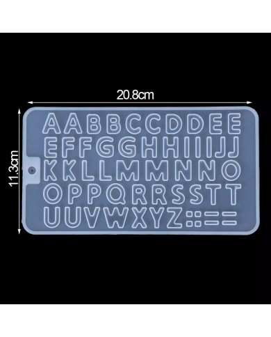 Harf Reçine Epoksi Kalıbı -Kod:973