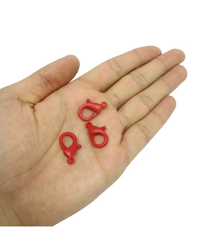 Papağan Klips - Kırmızı - 5 Adet