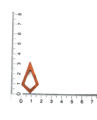 Ahşap eskitme Kolye ucu