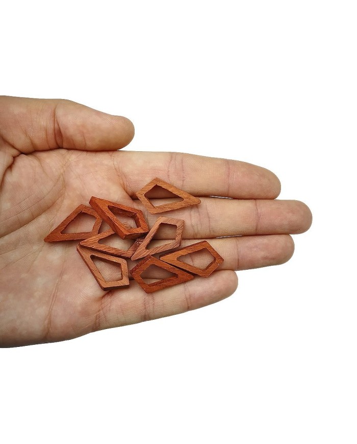 Ahşap eskitme Kolye ucu