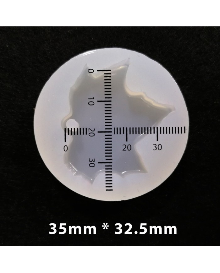 5 Adet Yaprak - Reçine Epoksi Kalıp - E3