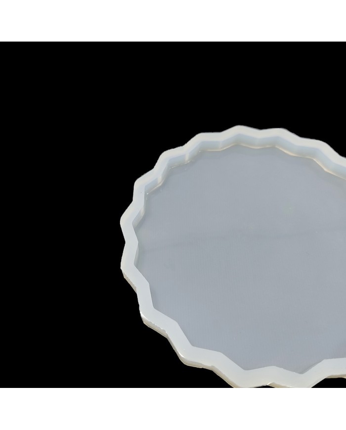 5 Adet Küçük Güneş Bardak Altı - Reçine Epoksi Kalıp - 12 cm - B15