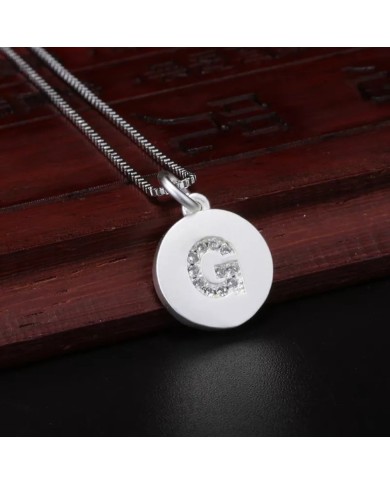 Taşlı Harf - Gümüş - G - 2 Adet Taşlı Harf - Gümüş - G - 2 Adet