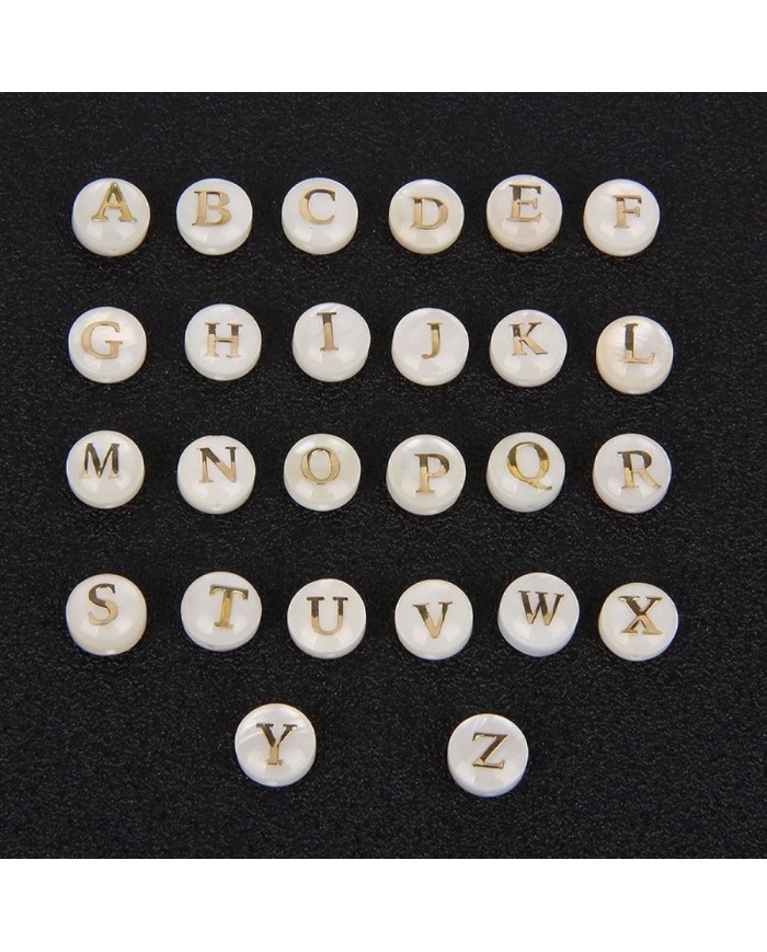 Sedef Varaklı Harf - Y - 1 adet - 8mm