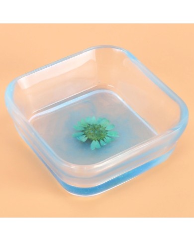 Dörtgen Kase - Reçine Epoksi Kalıbı -Kod:974