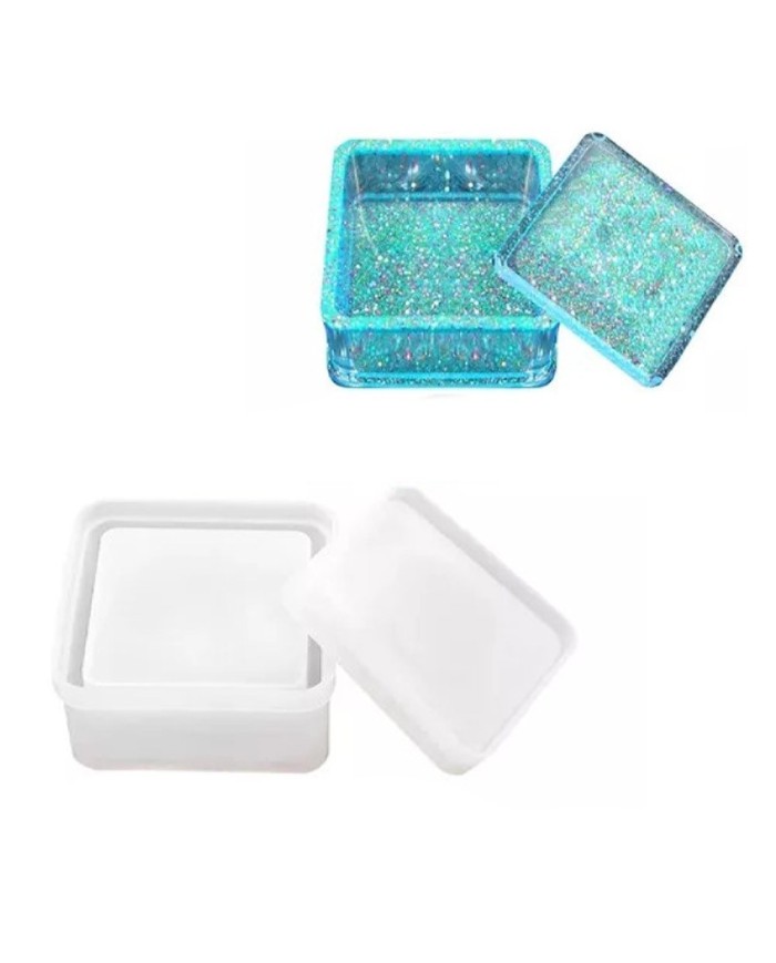 Dörtgen Kapaklı Kalıp - 8x3.8 cm -Kod:981