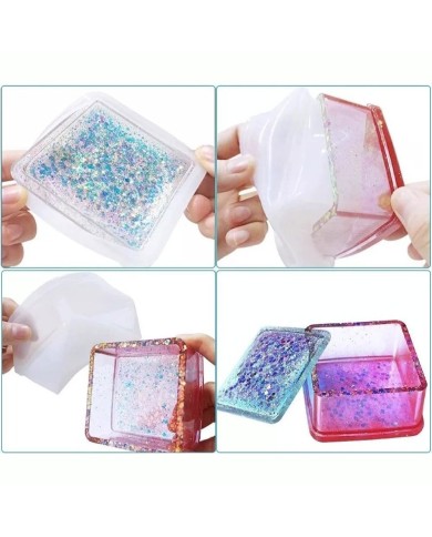 Dörtgen Kapaklı Kalıp - 8x3.8 cm -Kod:981