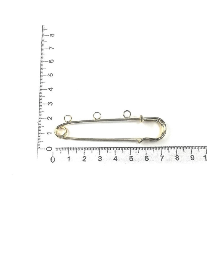 10 adet - İskoç İğnesi - 8cm