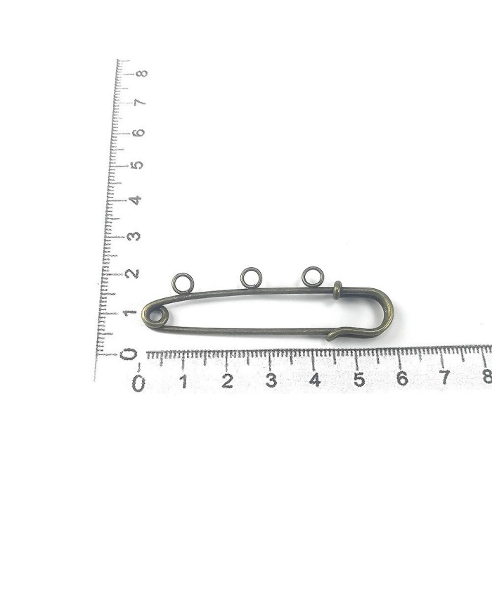 5 adet - İskoç İğnesi - 8cm