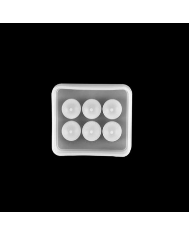 10adet - Reçine Epoksi silikon Boncuk Kalıbı -12mm- 161