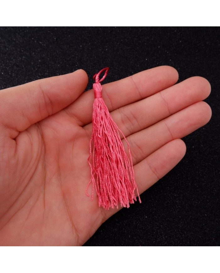 25 ADET - İTHAL PÜSKÜL - 8 CM - KOYU PEMBE