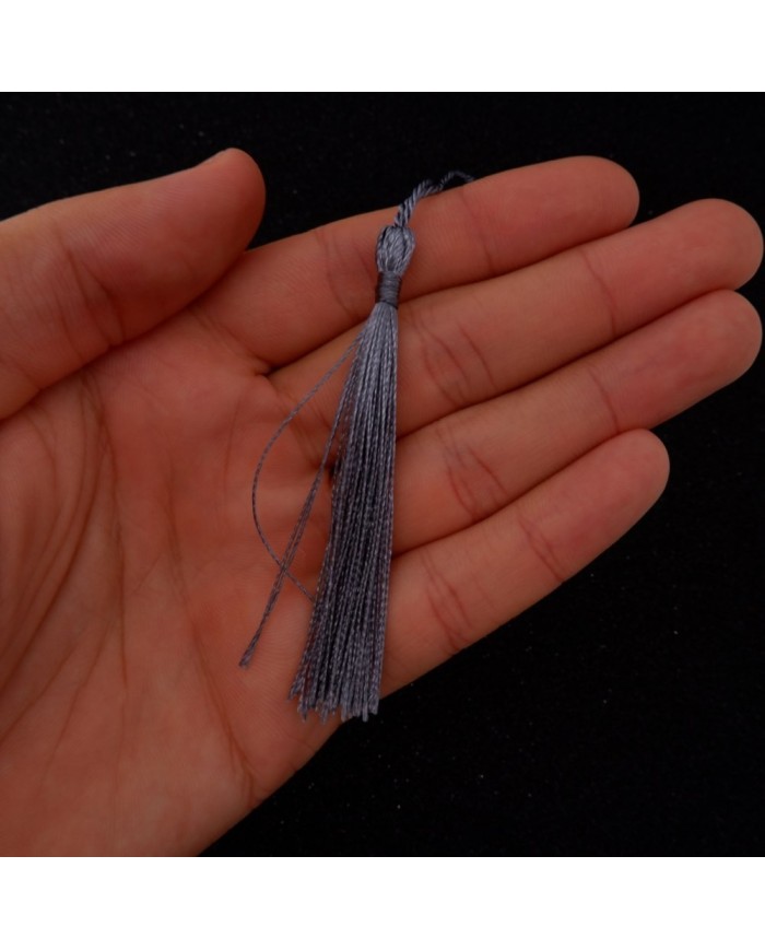 25 ADET - İTHAL PÜSKÜL - 8 CM - GRİ