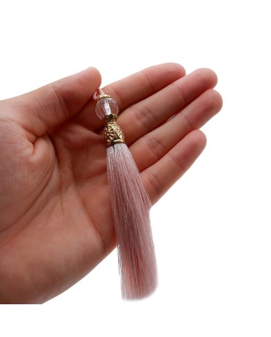 100 ADET - BONCUKLU PÜSKÜL AÇIK PEMBE - 10 CM - A