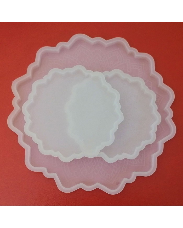 Reçine Epoksi Seti - Tepsi ve Bardak Altlığı (750ml reçine) -Kod:335.336