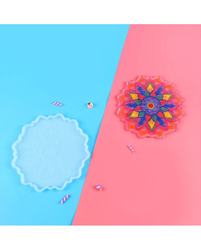 Reçine Epoksi Seti - Tepsi ve Bardak Altlığı (750ml reçine) -Kod:335.336