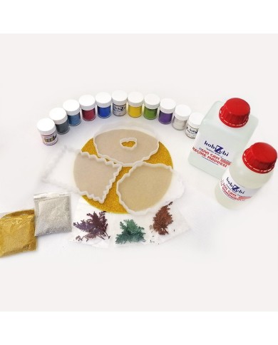 Reçine Epoksi Seti - Bardak Altları (375ml reçine) - 32,33,251