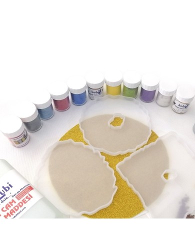 Reçine Epoksi Seti - Bardak Altları (750ml reçine) - 32,33,251