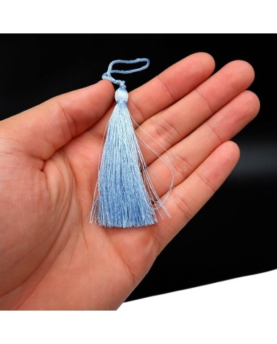 10 ADET - İPEK PÜSKÜL 7-8 CM - BEBE MAVİSİ 10 ADET - İPEK PÜSKÜL 7-8 CM - BEBE MAVİSİ