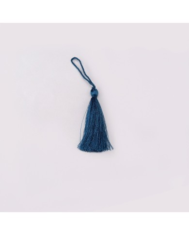 10 ADET - İPEK PÜSKÜL 7-8 CM - SAKS MAVİ 10 ADET - İPEK PÜSKÜL 7-8 CM - SAKS MAVİ