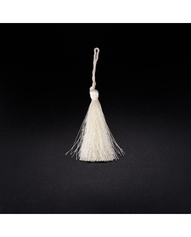 10 ADET - İPEK PÜSKÜL 7-8 CM - BEYAZ 10 ADET - İPEK PÜSKÜL 7-8 CM - BEYAZ