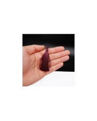 30 ADET - İPEK PÜSKÜL 7-8 CM - BORDO