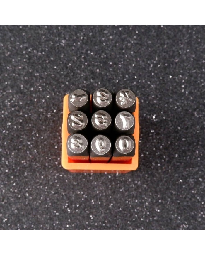 Rakam Çakma Mührü - Set