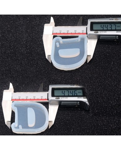 Reçine Epoksi Harf Kalıp - D