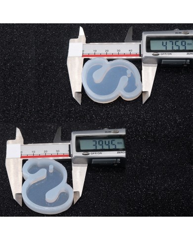 Reçine Epoksi Harf Kalıp - S