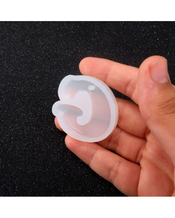 5 Adet Reçine Epoksi Harf Kalıp - G