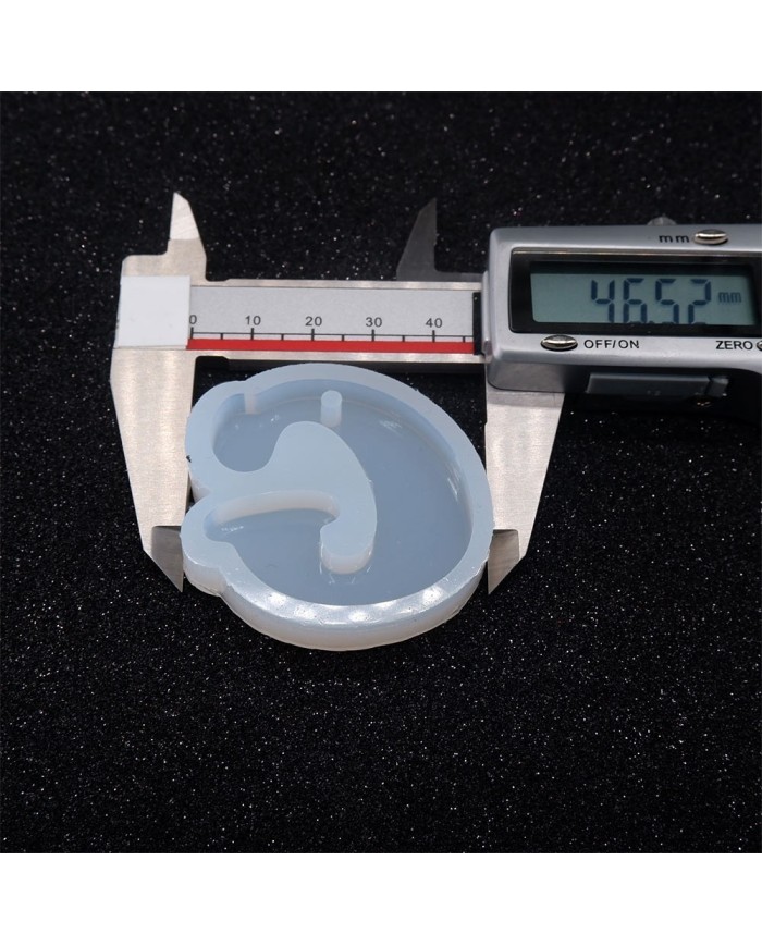 5 Adet Reçine Epoksi Harf Kalıp - G