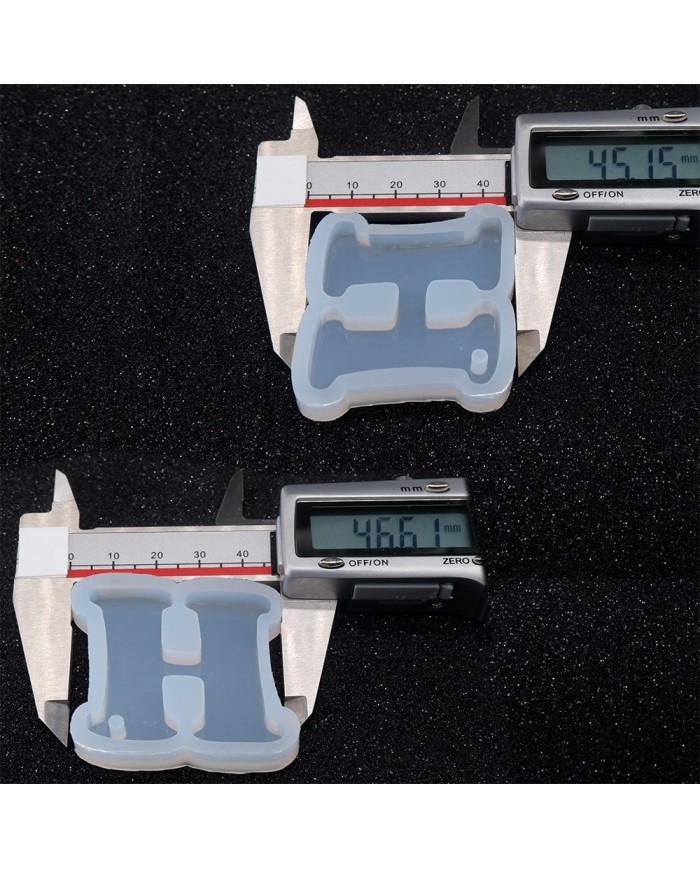 5 Adet Reçine Epoksi Harf Kalıp - H