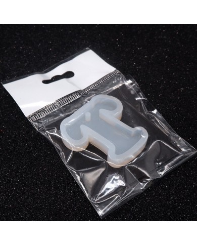 5 adet Reçine Epoksi Harf Kalıp - T