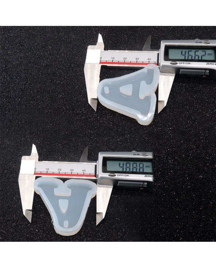 5 Adet - Reçine Epoksi Harf Kalıp - A