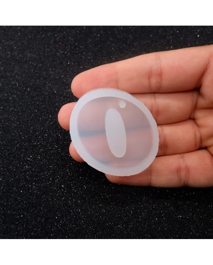 5 Adet - Reçine Epoksi Harf Kalıp - O