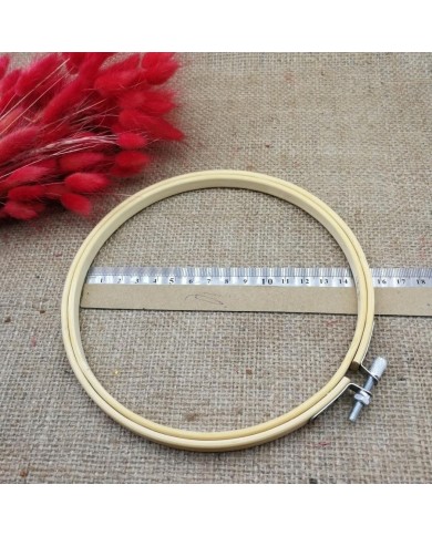 NAKIŞ AHŞAP VİDALI KASNAK - 16CM - 1 ADET