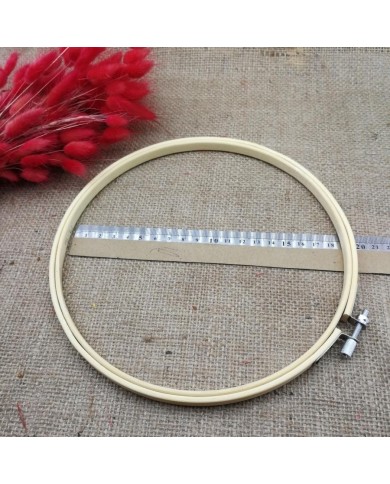 NAKIŞ AHŞAP VİDALI KASNAK - 20CM - 1 ADET