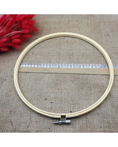 NAKIŞ AHŞAP VİDALI KASNAK - 23CM - 1 ADET NAKIŞ AHŞAP VİDALI KASNAK - 23CM - 1 ADET