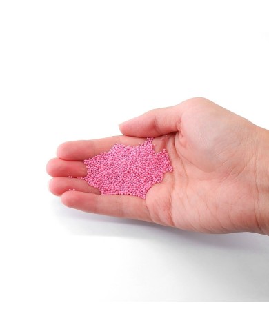 Kum Havyar Boncuk - 25 gr - Açık Şeker Pembe